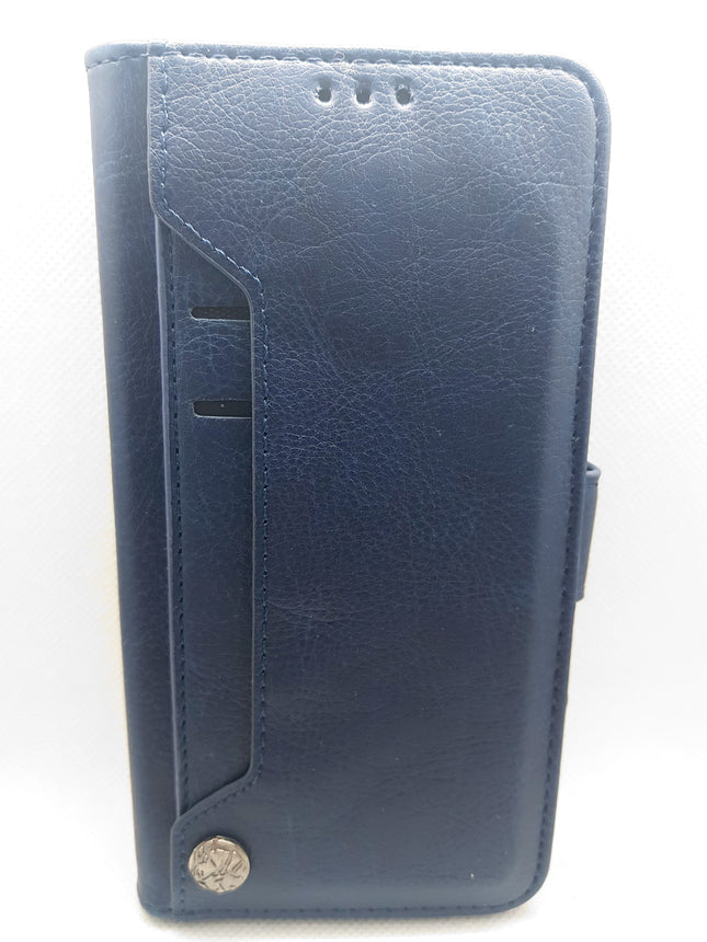 iPhone Xs Max hoesje boekcase met 6 ruimte voor pasjes wallet case cover
