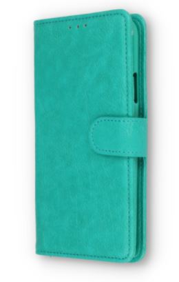 Nokia 1.4 Bookcase Mapje - hoesje - Wallet Case Turquoise
