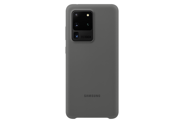 Samsung Galaxy S20 Ultra Silicone Cover Grey