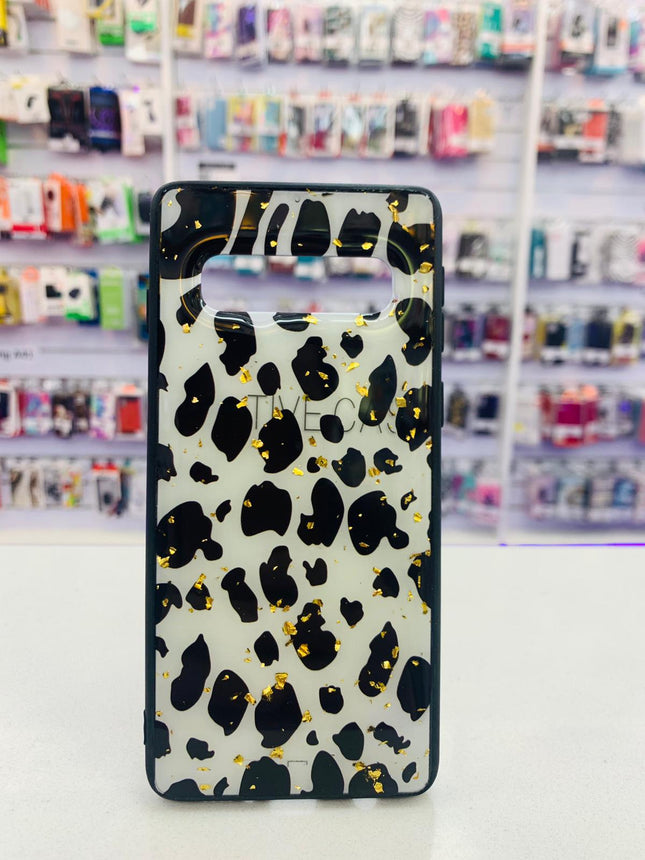 Samsung Galaxy S10 achterkant hoesje tijger Luipaard Design Backcover case
