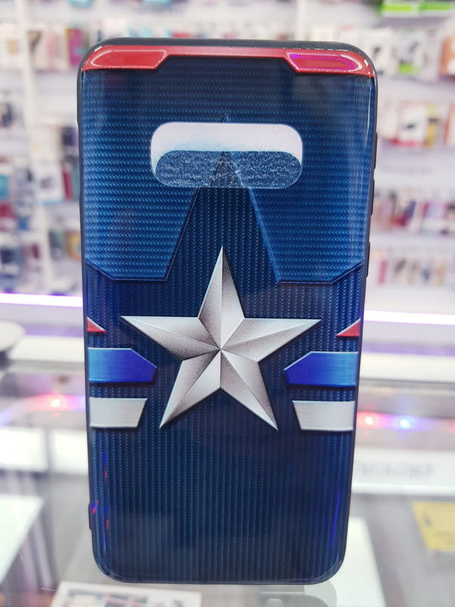 Samsung Galaxy S10e achterkant hoesje super man print Backcover case
