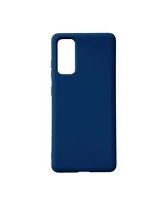 Samsung S23 hoesje silliconen case donker blauw