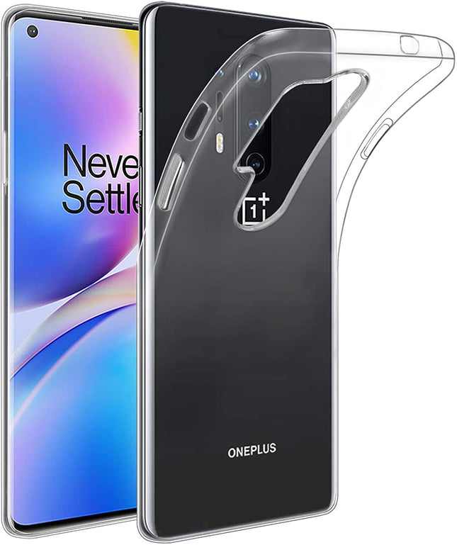 OnePlus  telefoon doorzichtig hoesje zacht dun achterkant | Transparant hoesje Silicone Transparent Clear Cover Bumper