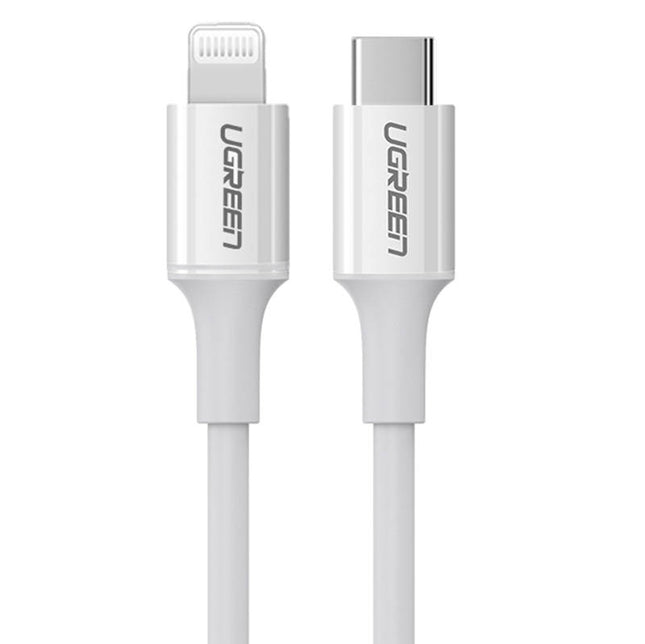 Ugreen 2 meter white USB C to Lightning Cable MFi Certified PD Fast Charging