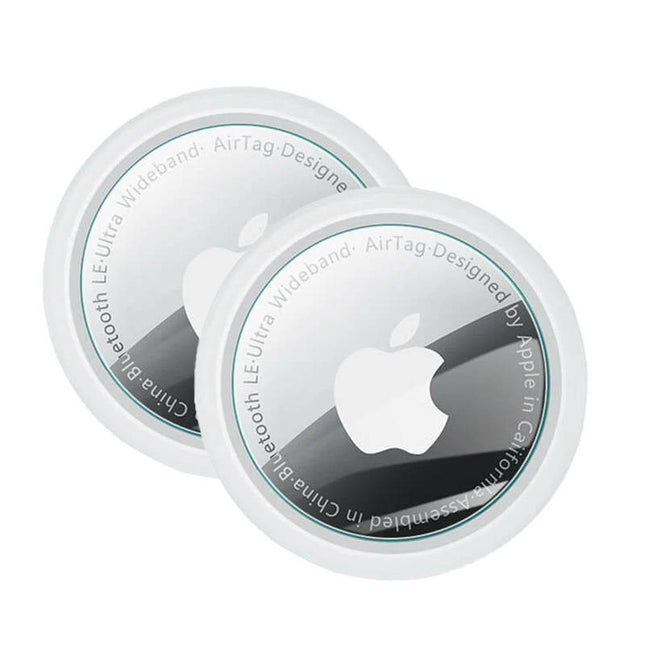 Case ESR, zelfklevende overlay voor Apple AirTag, 2 stuks (zwart + wit)