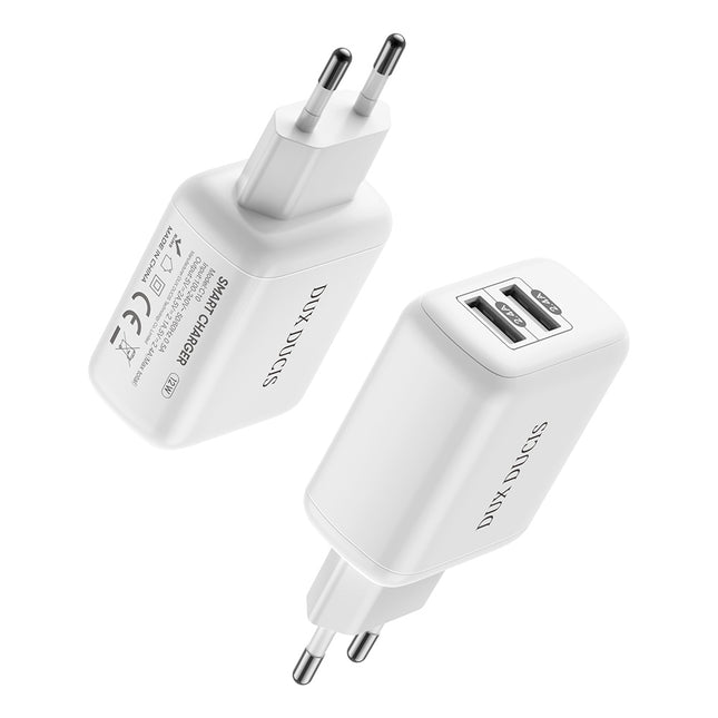 Dux Ducis Travel Charger C10-5V 2.4A(12W) Power adapter 12W EU White