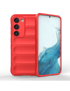 Magic Shield Case voor Samsung Galaxy S23 Plus flexibele gepantserde hoes rood