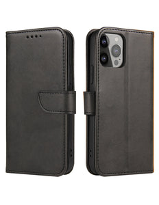 iPhone 14 Pro hoesje boekcase wallet case magneet zwart