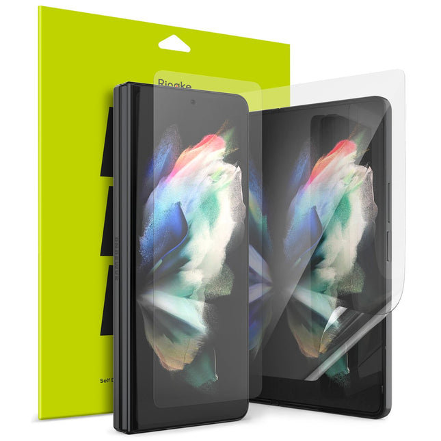Ringke Dual Easy Film Screenprotector voor en achter voor Samsung Galaxy Z Fold4