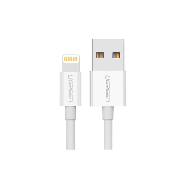 UGREEN USB naar Lightning Kabel MFi 1m (wit)