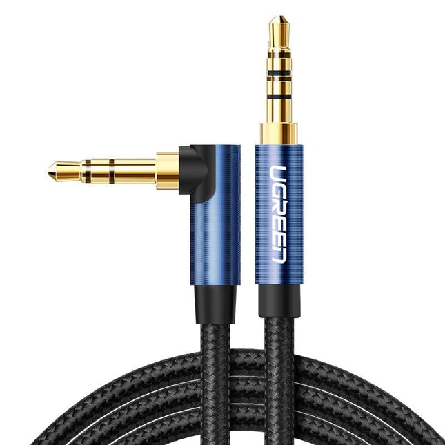 UGREEN mini-jack 3,5 mm AUX-kabel 1m (zwart)
