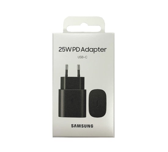Originele Samsung 25W USB C Zwart Wall Charger