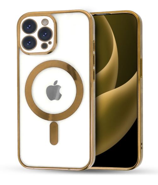 iPhone 14 hoesje magsafe goud