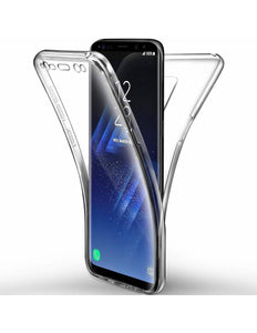 360° Full Cover Transparant TPU case voor Samsung Galaxy S23 Ultra