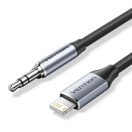 VENTION Braided Lightning to Jack 3.5mm Cable (1.5m)
