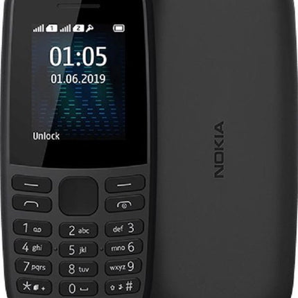 Nokia 105 Neo - 4MB - Zwart - Dual sim