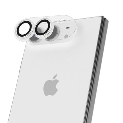 Cameralens Bescherming voor voor de Apple iPhone Duo - Wit