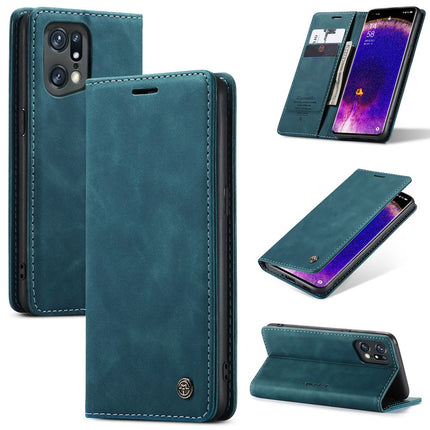 Oppo Find X5 Pro case black Bookcase Folder - Wallet Case