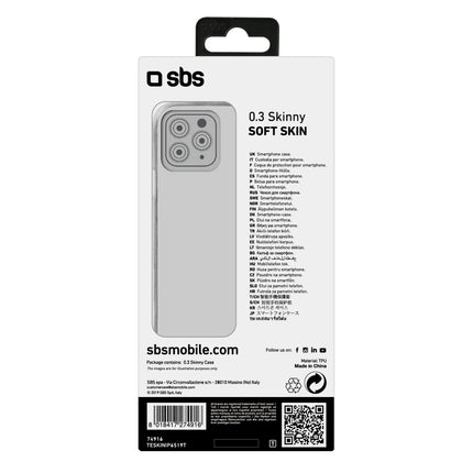 SBS - Case Skinny for iPhone 11 Pro Max, transparent