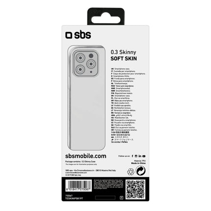SBS - Case Skinny for iPhone 11 Pro, transparent