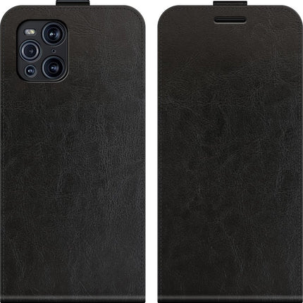 Just in Case Oppo Find X3 Pro - Flip Case - Black
