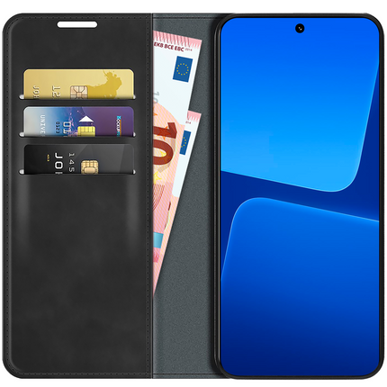 Hoesje voor OnePlus 11 Magnetic Wallet Case - Zwart