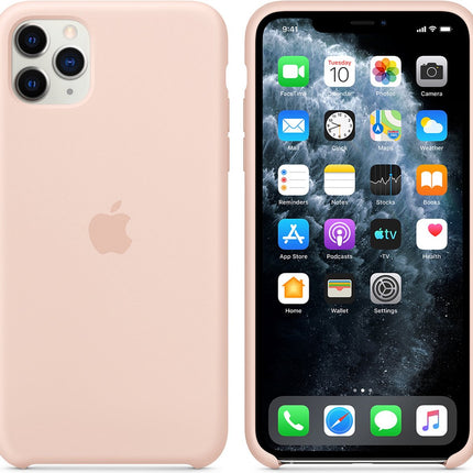 Apple - Siliconen Hoesje - iPhone 11 Pro Max - Roze
