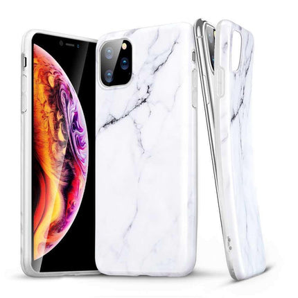 ESR Marble TPU-Marmorhülle für iPhone 11 Pro Max – weiß 