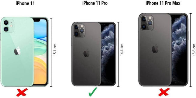 Apple siliconen hoesje voor iPhone 11 Pro (roze zandkleur)