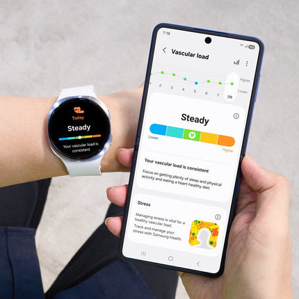 Samsung Galaxy Watch 8 - smartwatch - 40mm - Zilver 4G LTE Grade A