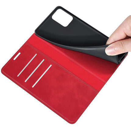 Hoesje Xiaomi 11T/11T Pro - Magnetic Wallet Case - Red