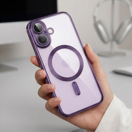 iPhone 17-hoesje – glanzend lavendel, MagSafe