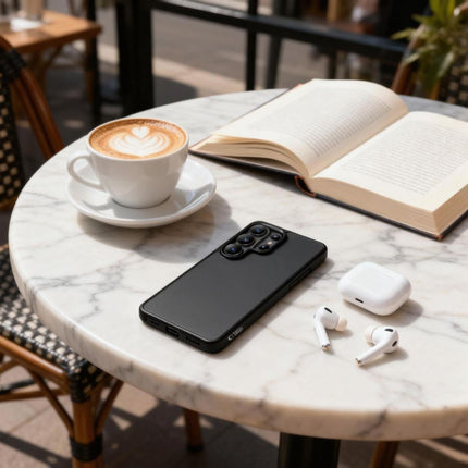 Samsung Galaxy S26 Ultra hoesje matte zwart Case