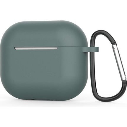 Techsuit Siliconen Hoesje voor AirPods 4 (THT1) – Ultradun en Glad – Petrol