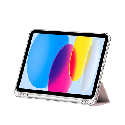 Roze Silicone Smart Cover- iPad A16(2025)/iPad 2022 (10.9 inch 10e Generatie)