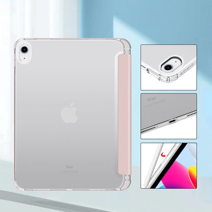 Roze Silicone Smart Cover- iPad A16(2025)/iPad 2022 (10.9 inch 10e Generatie)