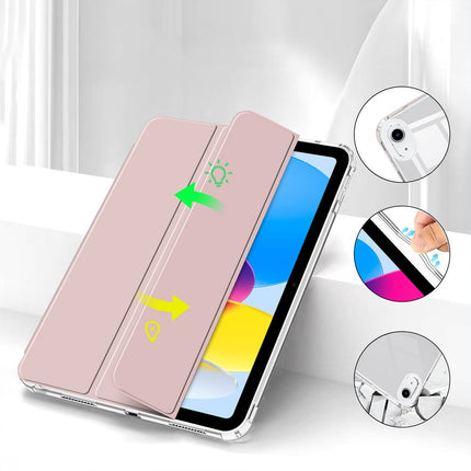 Roze Silicone Smart Cover- iPad A16(2025)/iPad 2022 (10.9 inch 10e Generatie)