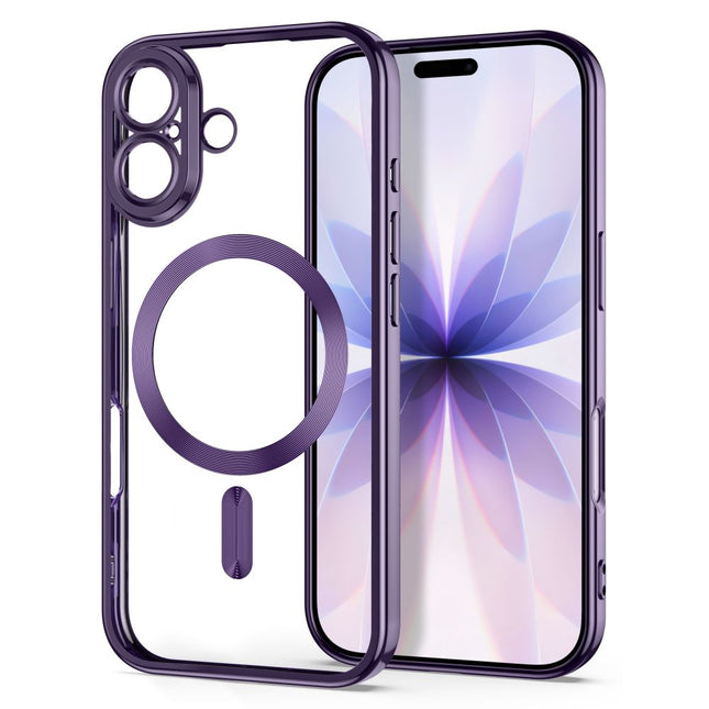 iPhone 17-hoesje – glanzend lavendel, MagSafe