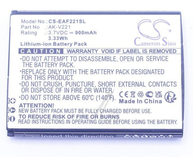 Emporia AK-V221 accu (3.7 V, 900 mAh, ALTERNATIEF)