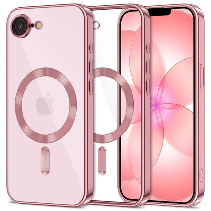 iPhone 16e / 17e Hoesje Magnetic MagSafe Case Rosegoud