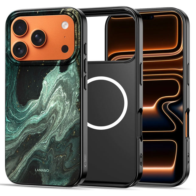 Hoesje VERDE AURA MagSafe voor iPhone 17 Pro Max