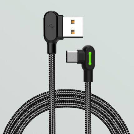 USB to USB-C cable Mcdodo CA-5280 LED, 0.5m (black)