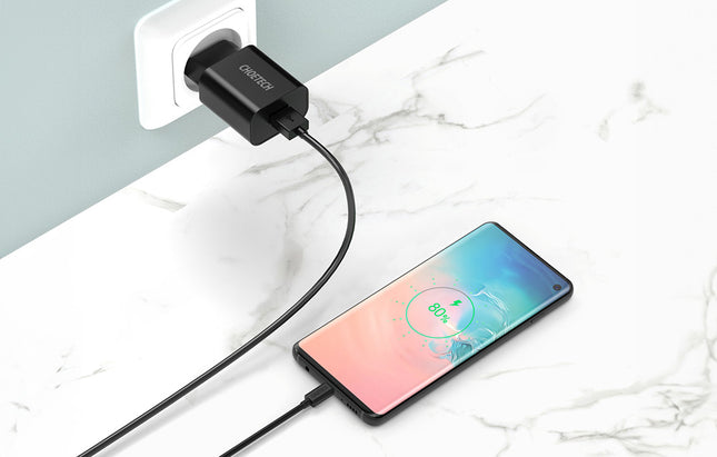 Ugreen 18W Fast USB A Ladegerät Schnellladung weiß