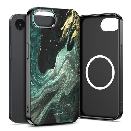 iPhone 16e / 17e Hoesje Magnetic MagSafe Case VERDE AURA