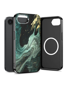iPhone 16e / 17e Hoesje Magnetic MagSafe Case VERDE AURA