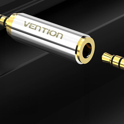 Audio adapter, Vention VAB-S02, 3.5mm (female) to mini jack 2.5mm (male), (gold)