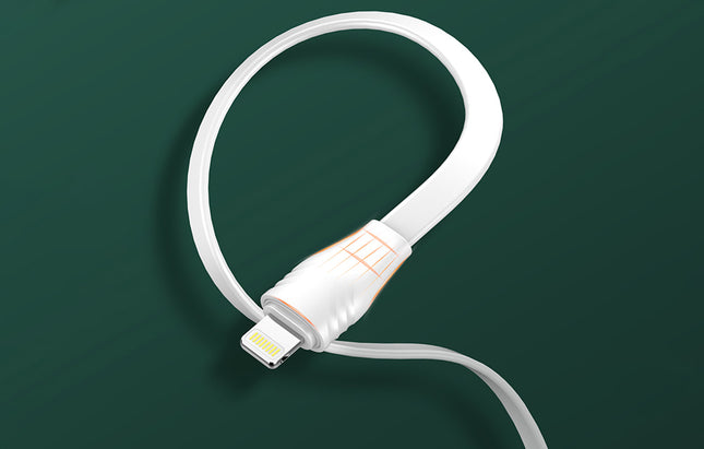 Kabel USB naar Lightning LDNIO LS553, 2.1A, 3m (wit)