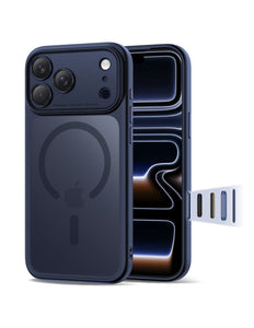iPhone 17 Pro Max Hoesje Matte Magsafe Deep Blauw
