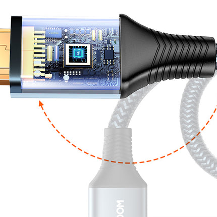 USB-kabel HDMI-HDMI / 4K 60Hz / 2m Joyroom SY-20H1 (grijs)