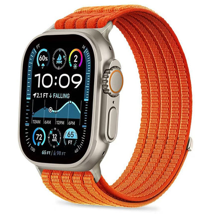 Tech-Protect Nylon Sport Apple Watch 8 / 9 / 10 / 11 / SE / Ultra (44 / 45 / 46 / 49 mm) bandje – Orange